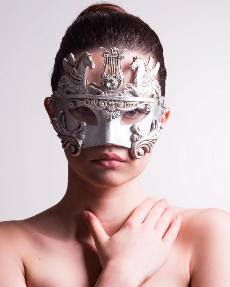 Colombina Barocco Cavalli Silver - Image 5